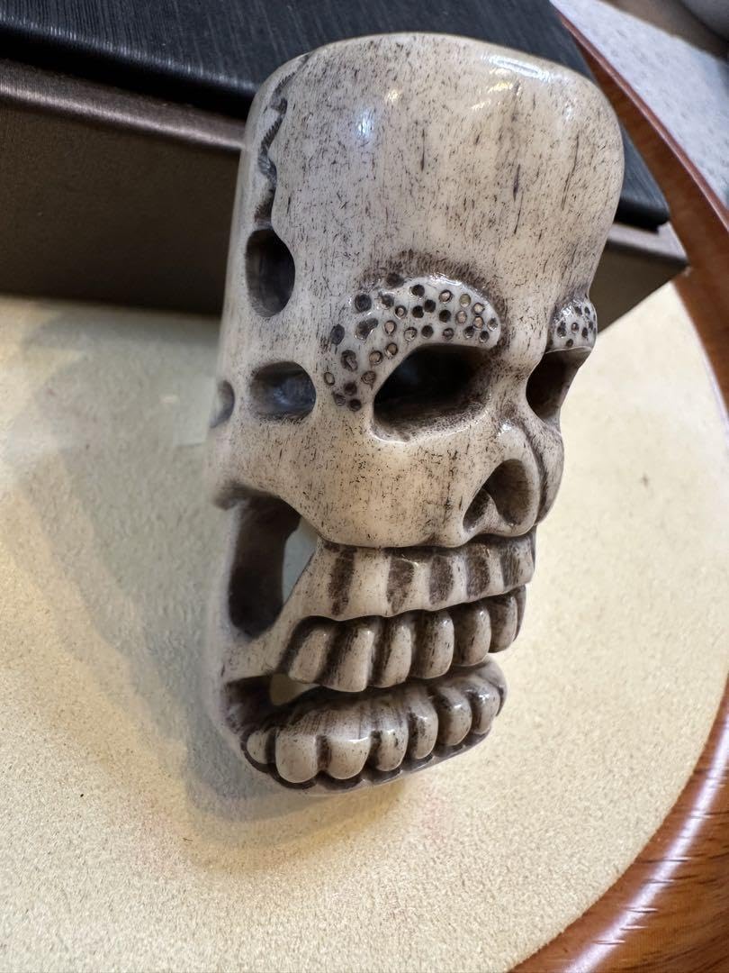 Amazon.co.jp: Z-524 文玩ラクダの骨 手把 希少 チベット 血霊骨